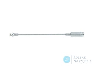 PRZEDŁUŻKA GIĘTKA 3/8" 300mm Z UCHWYTEM, Cr-V King Tony