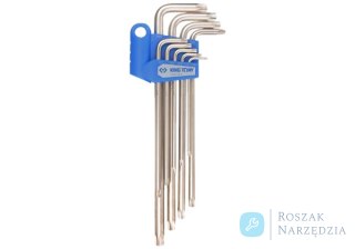 ZESTAW IMBUSÓW 9 szt. 1123 - TORX EXTRA DŁUGIE T10 - T50 King Tony