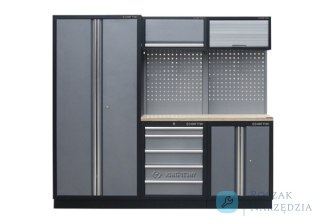ZESTAW MEBLI WARSZTATOWYCH NUMER 5 (SZARE), 2275x460x2000mm King Tony
