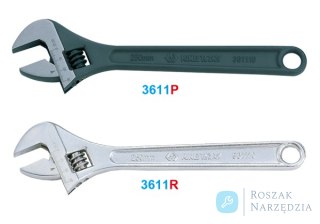 KLUCZ NASTAWNY "SZWED" Z PODZIAŁKĄ 30mm x 250mm, CZARNY King Tony