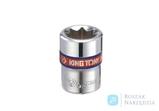 NASADKA 1/4" CALOWA 3/8" x 24mm, 8-kąt. Cr-V King Tony