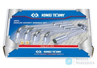 ZESTAW KLUCZY FAJKOWYCH 26cz. 6 - 32mm King Tony