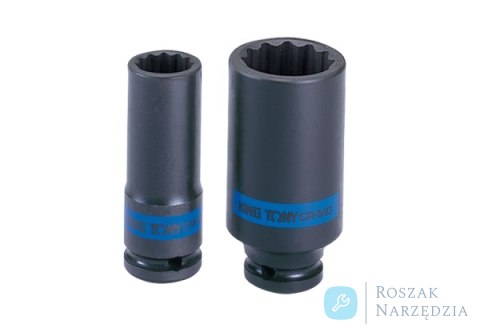 NASADKA DŁUGA UDAROWA 1/2" 36mm x 80mm, 12-kąt King Tony