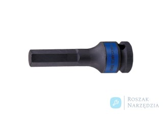 NASADKA UDAROWA 1/2" Z KOŃCÓWKĄ HEX 6mm x 80mm King Tony