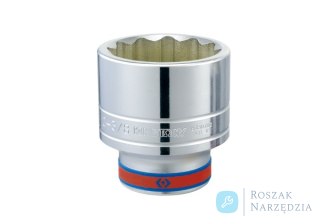 NASADKA KRÓTKA 1" CALOWA 2-15/16" x 97mm 12-kąt. Cr-V King Tony