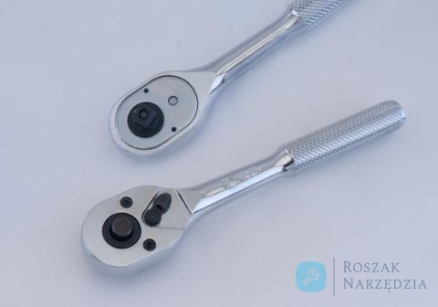 ZESTAW NARZĘDZI 1/4" 51cz. NASADKI KRÓTKIE, 6-kąt. 4 - 14mm, BITY 1/4" Z GRZECHOTKĄ I AKCESORIAMI, KASETA King Tony