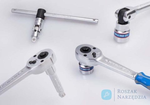 ZESTAW NASADEK 3/8" 23cz. KRÓTKIE 6-kąt. 6 - 22mm Z GRZECHOTKĄ I AKCESORIAMI, WALIZKA King Tony
