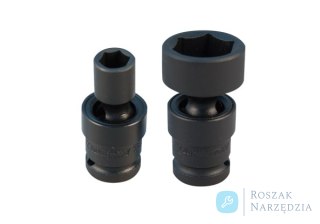 NASADKA KRÓTKA UDAROWA Z PRZEGUBEM 1/2" 13mm x 64mm, 6-kąt King Tony