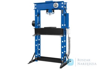 PRASA HYDRAULICZNO PNEUMATYCZNA 40-TON Z MANOMETREM, zakres 0-890 mm King Tony