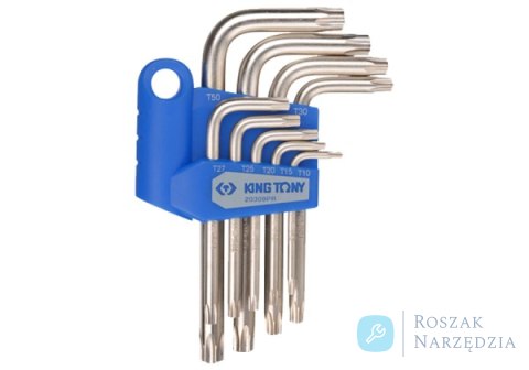 ZESTAW IMBUSÓW 9 szt. 1143 - TORX T10 - T50 King Tony