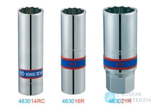 NASADKA DO ŚWIEC 1/2" 16mm x 68mm 12-kąt. WKŁADKA GUMOWA King Tony