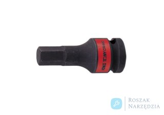 NASADKA UDAROWA KRÓTKA 1/2" Z KOŃCÓWKĄ HEX 3/16" x 60mm King Tony