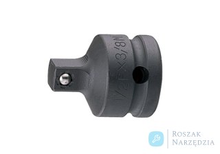 REDUKCJA UDAROWA 1/2"F(OTWÓR)x3/8' M (TRZPIEŃ, Z KULKĄ ) ŚR. 25mm''' King Tony