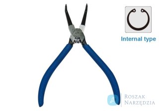 SZCZYPCE DO PIERŚCIENI SEGERA WEWNĘTRZNYCH WYGIĘTE, ZAKRES 12-28mm, UCHWYT PCV 120mm King Tony