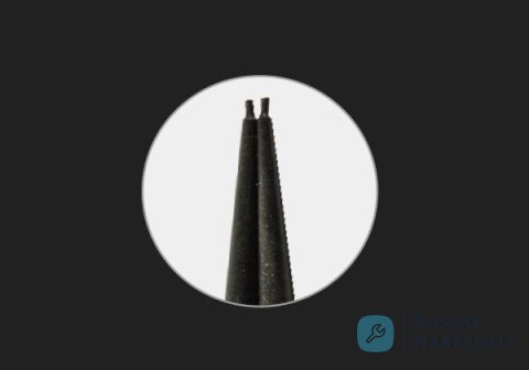 SZCZYPCE DO PIERŚCIENI SEGERA ZEWNĘTRZNYCH PROSTE, ZAKRES 12-28mm, UCHWYT PCV 125mm King Tony