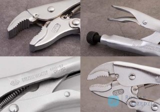 SZCZYPCE ZACISKOWE MORSE"A OKRĄGŁE SZCZĘKI 140mm King Tony