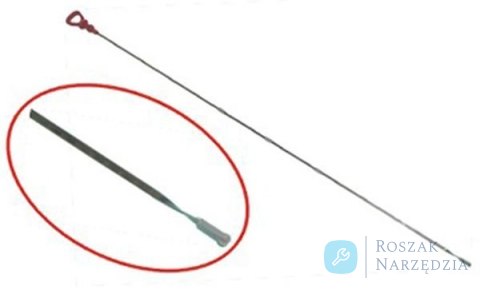 MIERNIK OLEJU SILNIKOWEGO (bagnet), SPIRALNY, DŁ.930 mm (MERCEDES H.C.B
