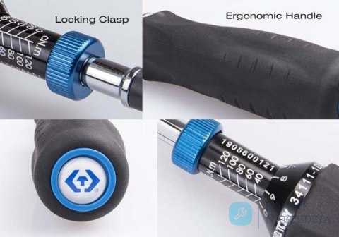 WKRĘTAK DYNAMOMETRYCZNY 1/4" 30 - 120 cNm King Tony