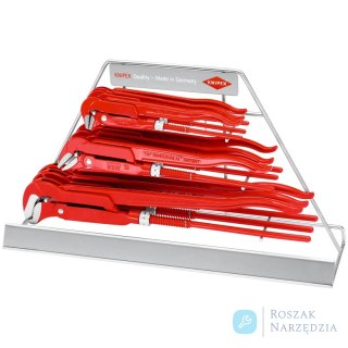 Ekspozytor do kluczy nastawnych do rur 00 19 37 Bez szczypiec KNIPEX