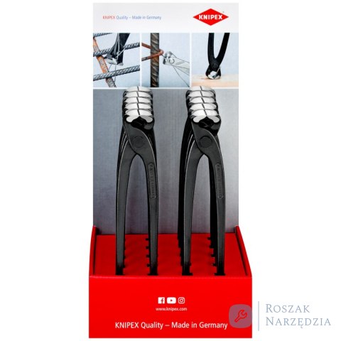 Ekspozytor na ladę sklepową 00 18 01 V21 10 częśc KNIPEX