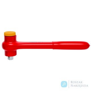 Grzechotka dwukierunkowa przekładana 98 42 Z zabierakiem czworokątnym 1/2" KNIPEX