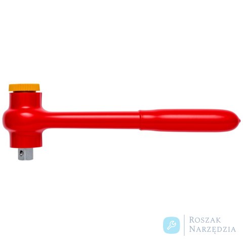 Grzechotka dwukierunkowa przekładana 98 42 Z zabierakiem czworokątnym 1/2" KNIPEX