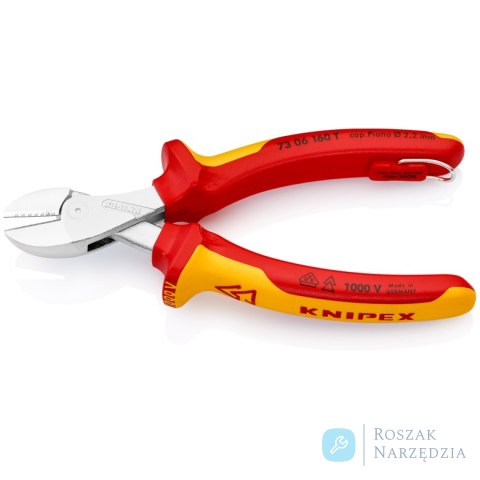 KNIPEX X-Cut® 73 06 160 T Kompaktowe szczypce tnące boczne KNIPEX KNIPEX X-Cut® 73 06 160 T Kompaktowe szczypce tnące boczne KNIPEX