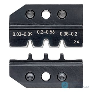 Matryca zagniatająca 97 49 24 Do złączy wtykowych D-Sub KNIPEX