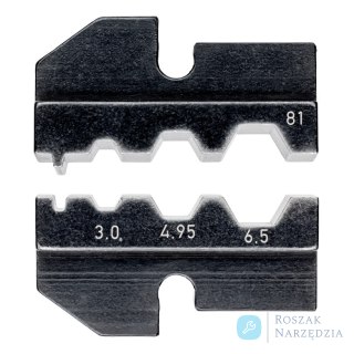 Matryca zagniatająca 97 49 81 Do złączy światłowodowych typu Harting KNIPEX