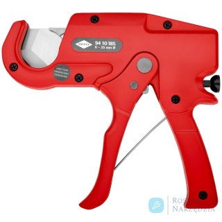 Obcinak do rur 94 10 185 Do rur z tworzywa sztucznego (do instalacji elektrycznych) KNIPEX