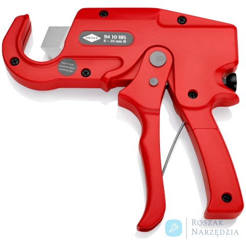 Obcinak do rur 94 10 185 Do rur z tworzywa sztucznego (do instalacji elektrycznych) KNIPEX