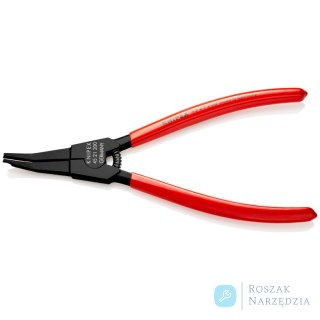 Szczypce do pierścieni osadczych 45 21 200 Do montażu na wałkach KNIPEX