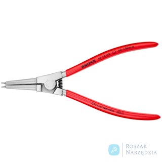 Szczypce do pierścieni osadczych sprężynujących 46 13 A3 Do montażu pierścieni zewnętrznych na wałkach KNIPEX