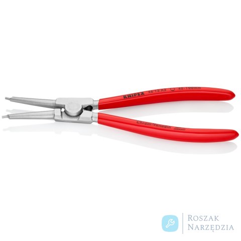 Szczypce do pierścieni osadczych sprężynujących 46 13 A3 Do montażu pierścieni zewnętrznych na wałkach KNIPEX