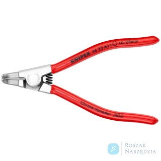 Szczypce do pierścieni osadczych sprężynujących 46 23 A11 Do montażu pierścieni zewnętrznych na wałkach KNIPEX