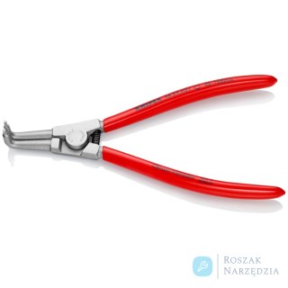 Szczypce do pierścieni osadczych sprężynujących 46 23 A31 Do montażu pierścieni zewnętrznych na wałkach KNIPEX