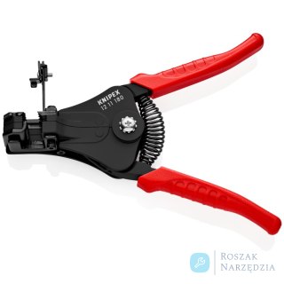 Szczypce do ściągania izolacji 12 11 180 Z ostrzami kształtowymi KNIPEX