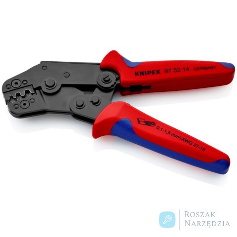Szczypce do zagniatania 97 52 14 Krótka konstrukcja KNIPEX