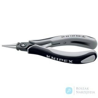 Szczypce precyzyjne dla elektroników ESD 34 32 130 ESD KNIPEX