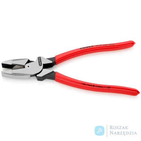 Szczypce uniwersalne o zwiększonym przełożeniu „Lineman's" 09 01 240 Model amerykański KNIPEX Szczypce uniwersalne o zwiększonym przełożeniu „Lineman's" 09 01 240 Model amerykański KNIPEX