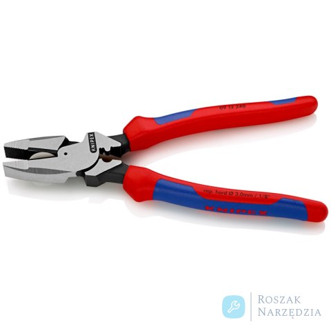 Szczypce uniwersalne o zwiększonym przełożeniu „Lineman's" 09 12 240 Model amerykański KNIPEX