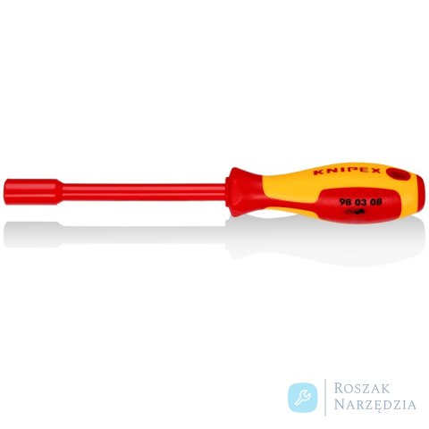 Wkrętaki nasadowe 98 03 08 Z rękojeścią wkrętakową KNIPEX