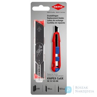 Zapasowe ostrze do 90 10 165 BK (10x) 90 10 165 E02 KNIPEX