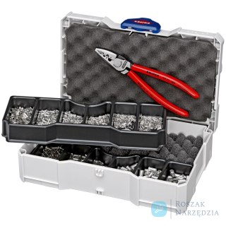 Artykuły do zagniatania 97 90 05 Do tulejek kablowych 10 częśc KNIPEX