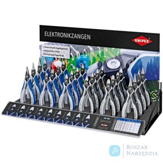 Ekspozytor do szczypiec dla elektroników 00 19 34 2 V01 Bez szczypiec KNIPEX