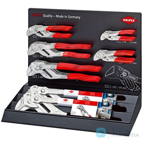 Ekspozytor do szczypiec-klucza 00 19 23 V01 Bez szczypiec KNIPEX