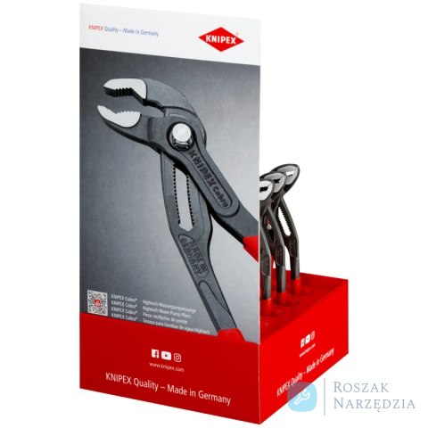 Ekspozytor na ladę sklepową 00 18 01 V13 5 x 87 01 180, 5 x 87 01 250 KNIPEX