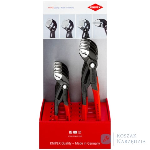 Ekspozytor na ladę sklepową 00 18 01 V13 5 x 87 01 180, 5 x 87 01 250 KNIPEX