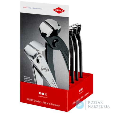 Ekspozytor na ladę sklepową 00 18 01 V26 5 x 99 00 220, 5 x 99 00 250 KNIPEX