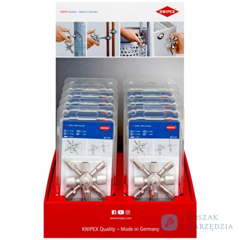 Ekspozytor na ladę sklepową 00 18 01 V28 10 częśc KNIPEX